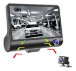 Cámara Para Carro Dvr 3 Lentes 1080p Full